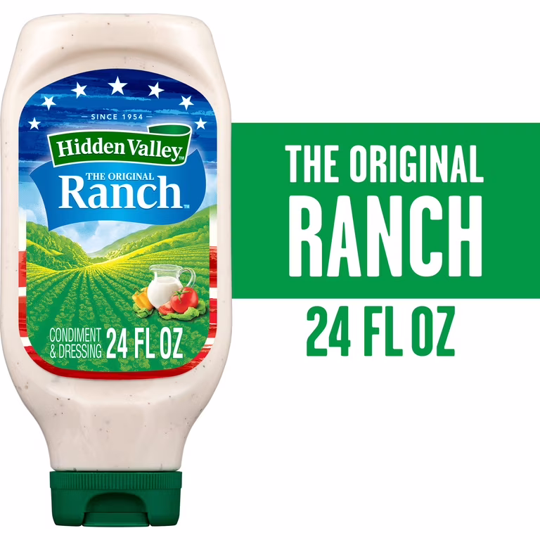 Hidden Valley Ranch Dressing Original Creamy Herby 24 oz
