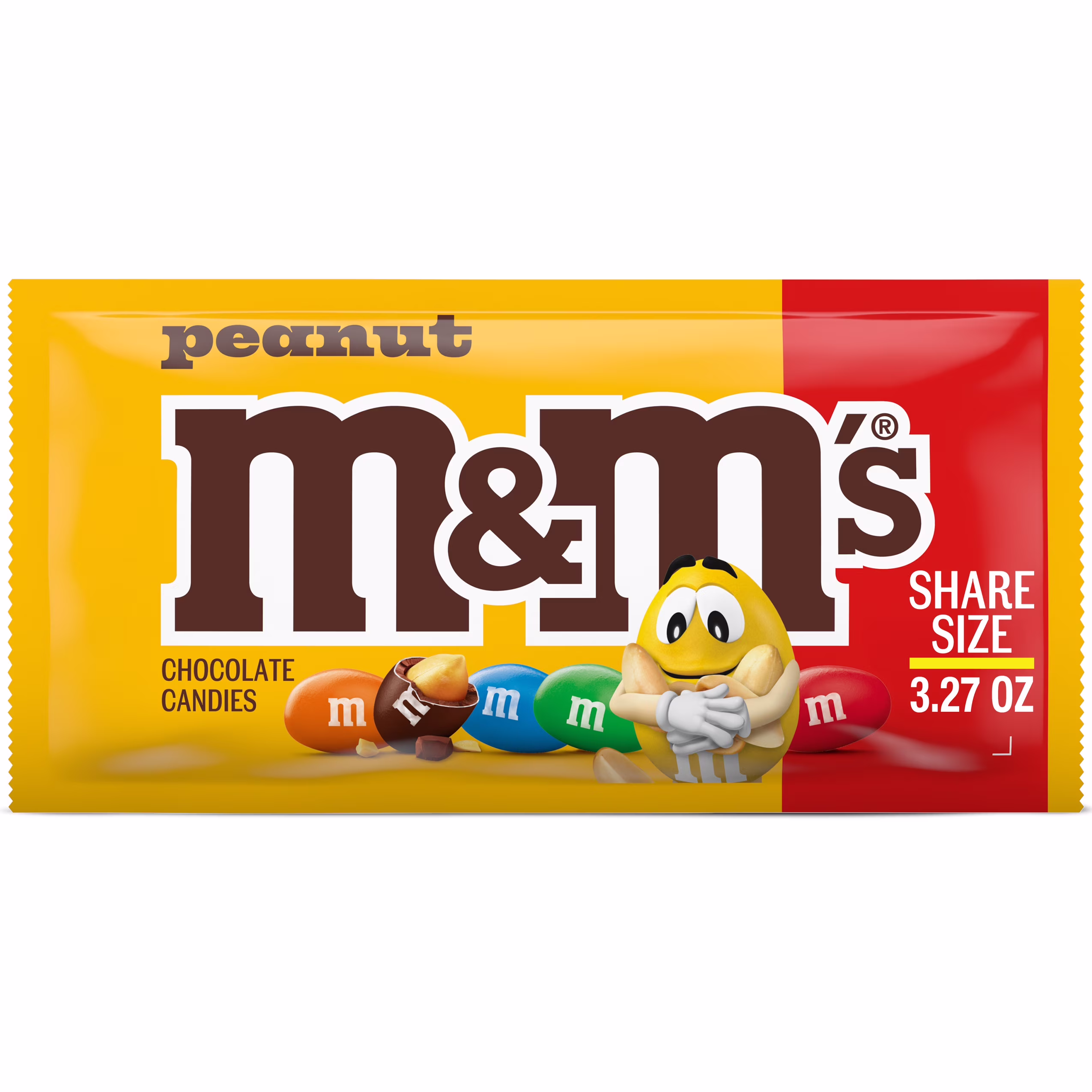 M&M's Chocolate Candy Peanut Milk Chocolate Sharing Size