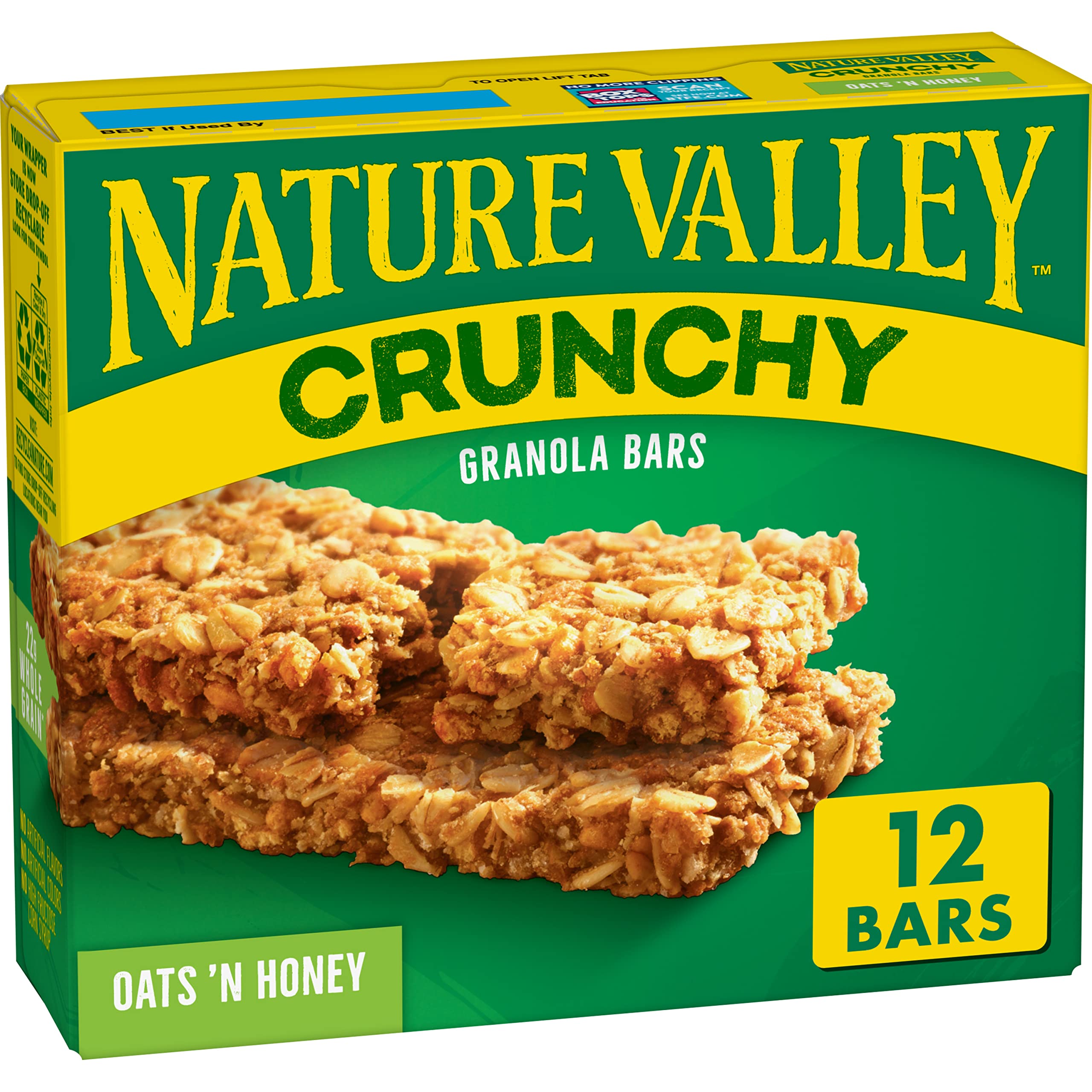 Nature Valley Granola Bars Crunchy Oats and Honey 12 Count