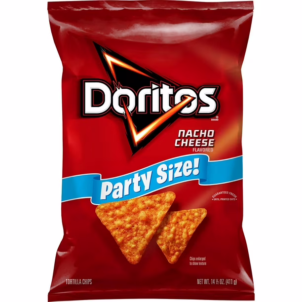 Doritos Tortilla Chips Nacho Cheese Bold 14.5 oz