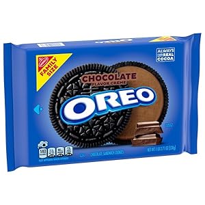 Oreo Sandwich Cookies Original Chocolate Creme Family Size